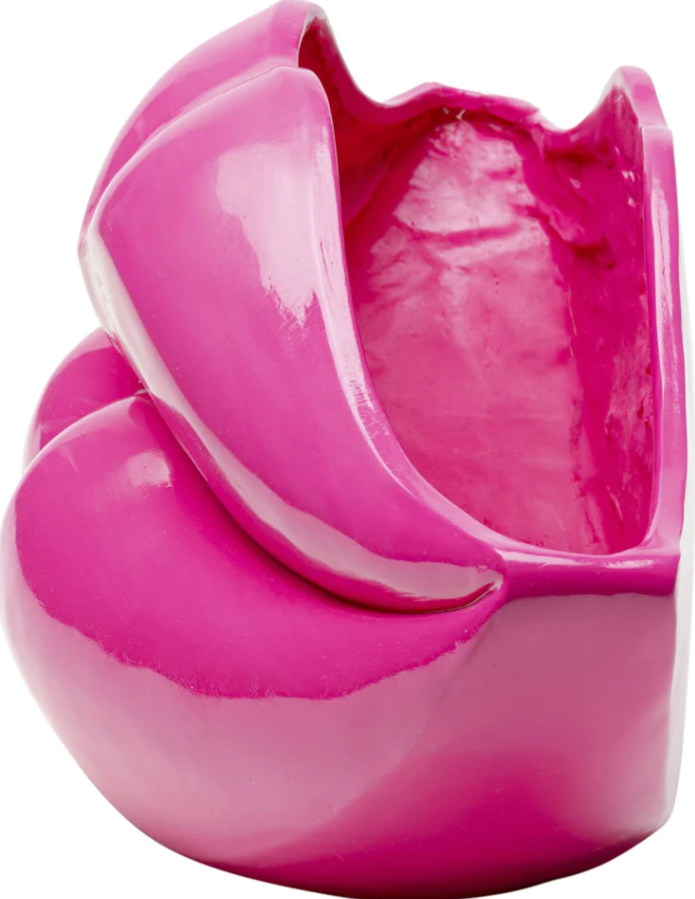 Lips Pink Vase 28 cm