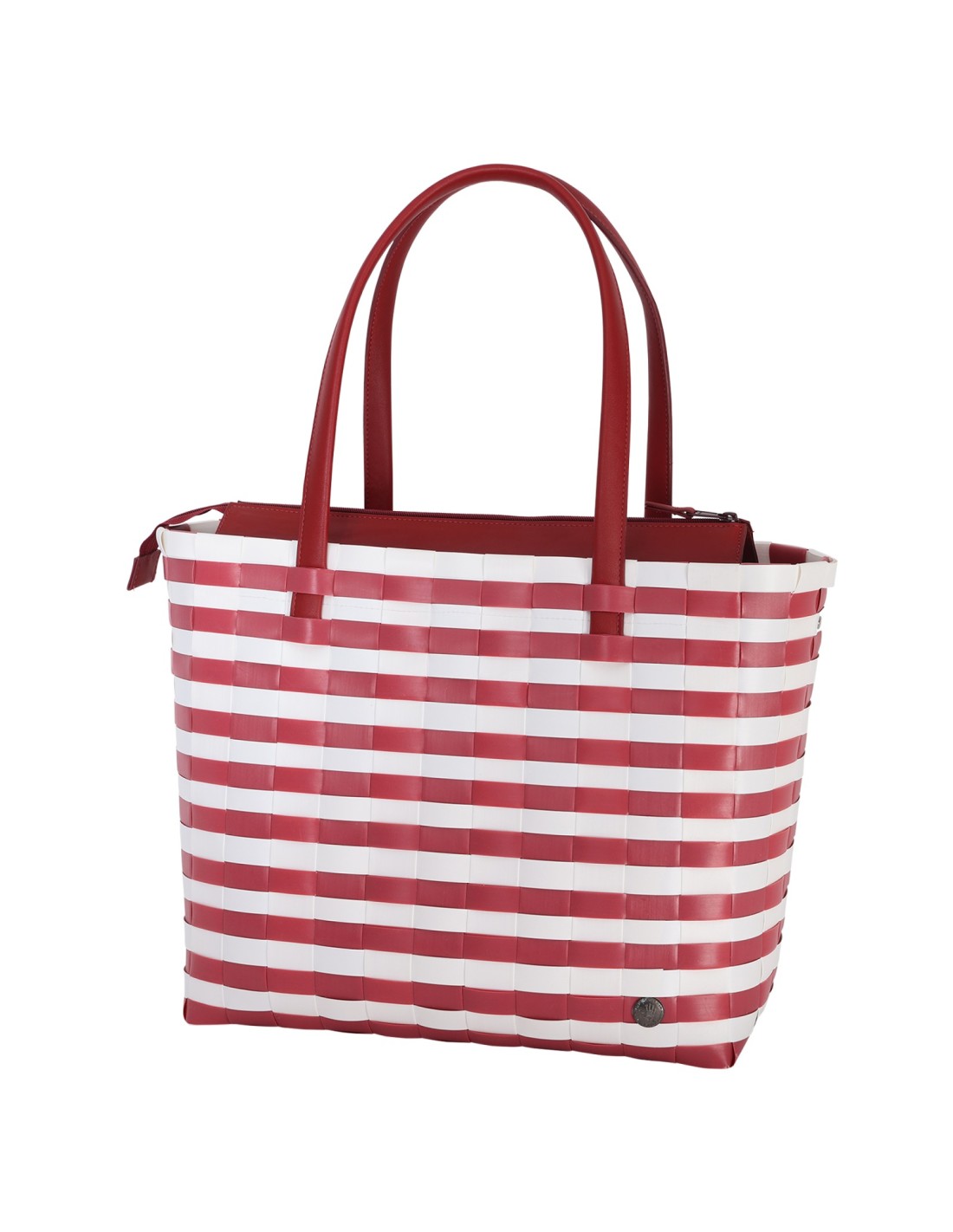 SUNNY Bay Weekender Cherry Red mit weißen Streifen Handed By