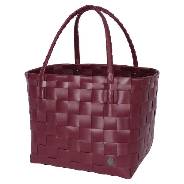 Handedby Paris Shopper Einkaufstasche "Wine Berry Red"