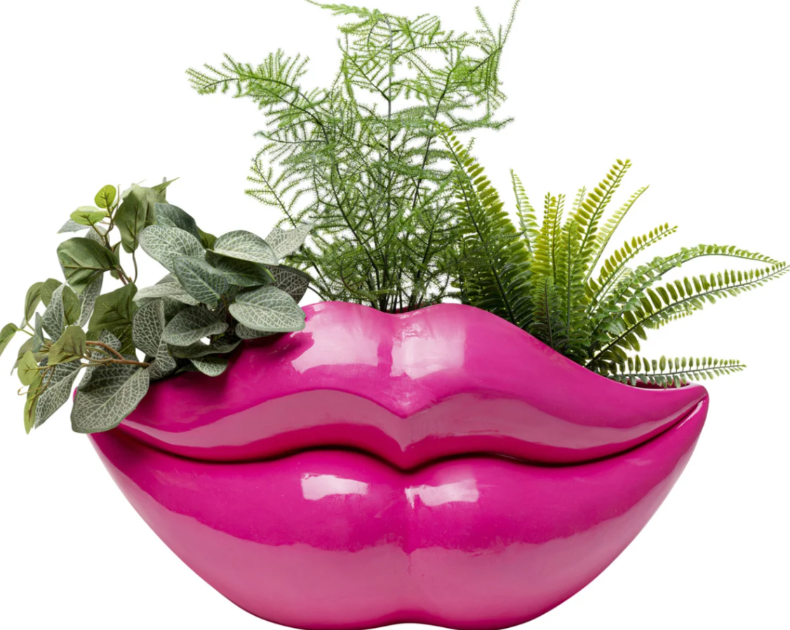 Lips Pink Vase 28 cm